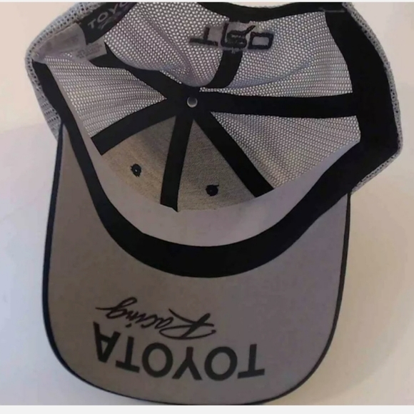 Toyota Racing hat baseball cap NASCAR Black/Gray - Picture 5 of 7